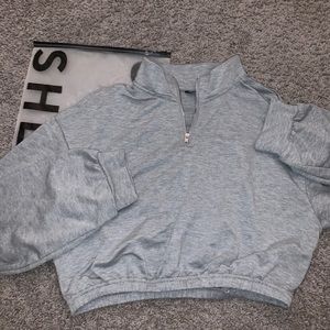 SHEIN half zip